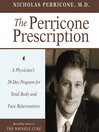 Cover image for The Perricone Prescription